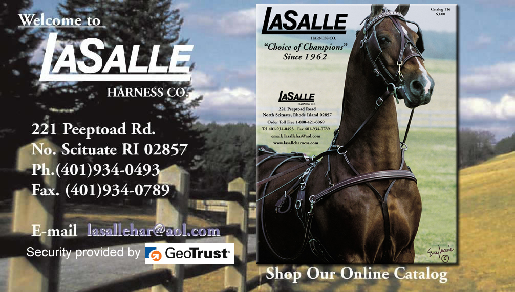 Welcome to LaSalle Harness Co.